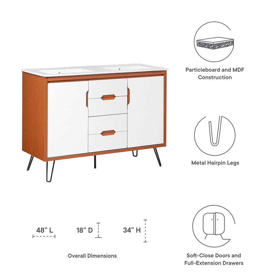 Energize Bathroom Vanity Basin Included by Modway