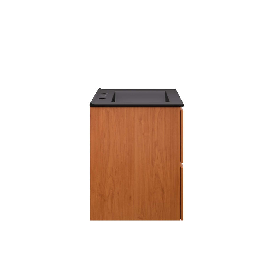 Scenic Wall-Mount Bathroom Vanity Basin Included by Modway