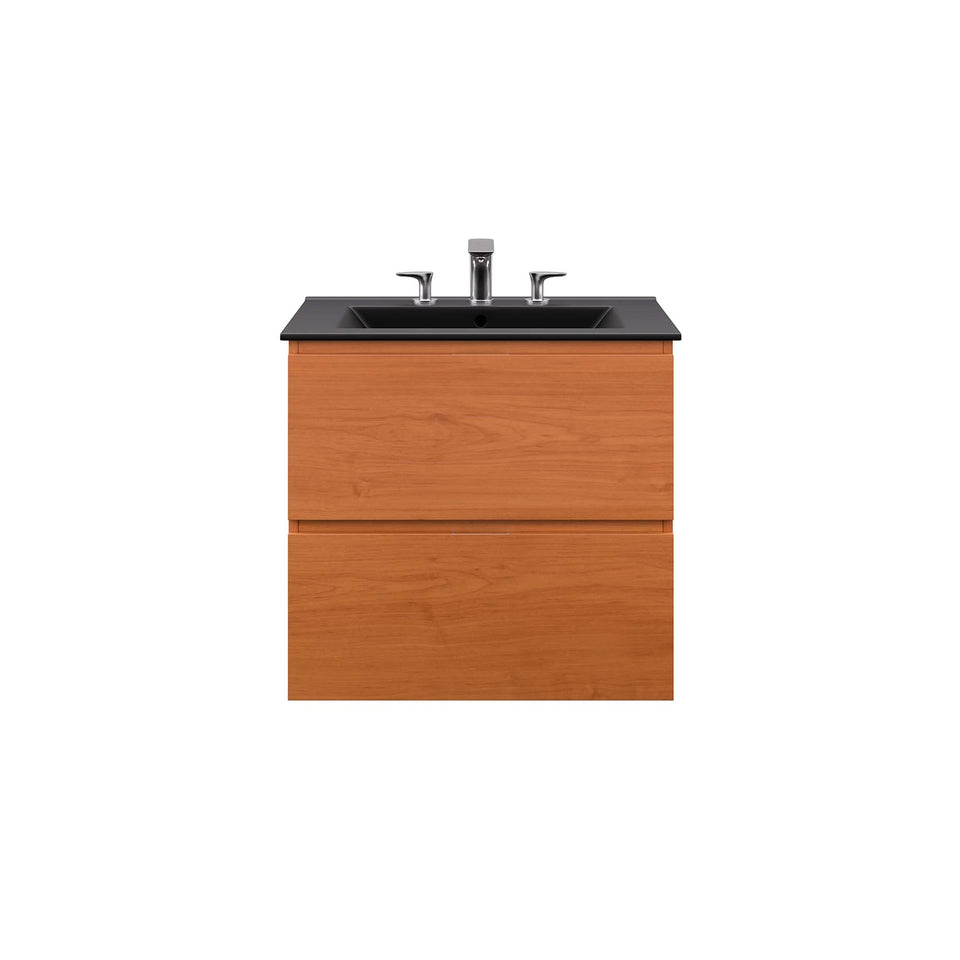 Scenic Wall-Mount Bathroom Vanity Basin Included by Modway