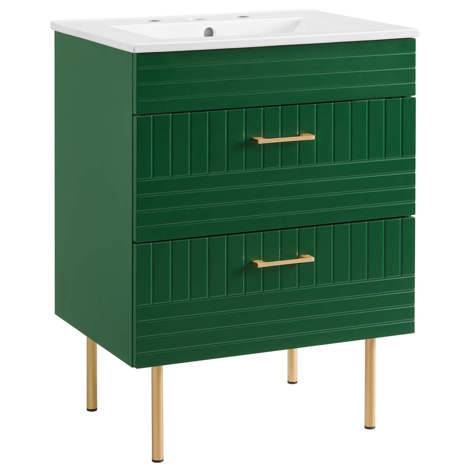 Daybreak Bathroom Vanity Basin Included by Modway