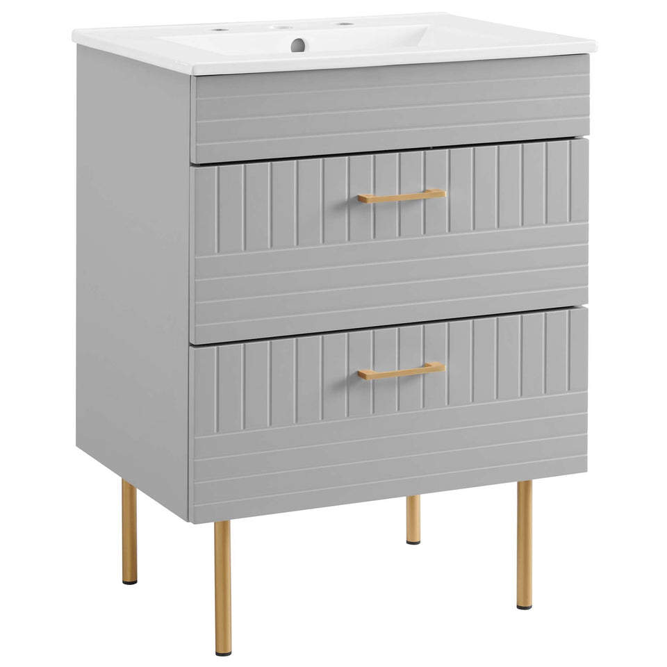 Daybreak Bathroom Vanity Basin Included by Modway