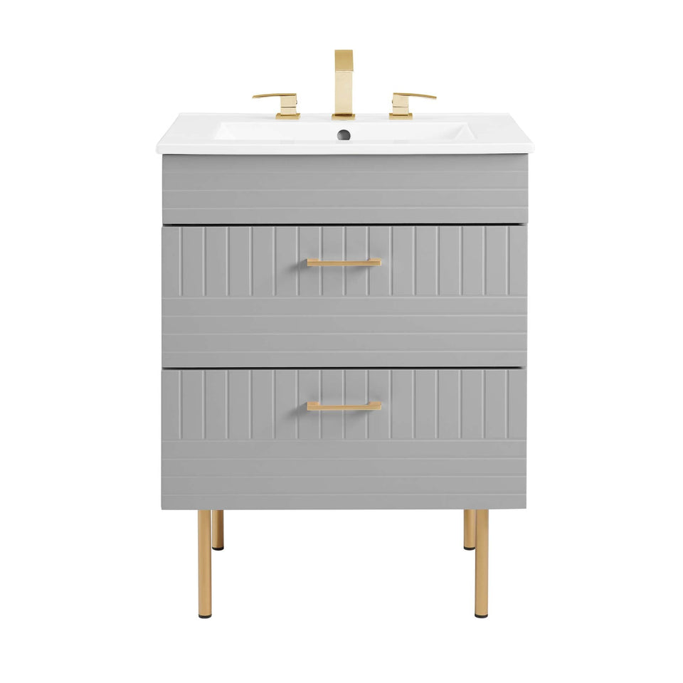 Daybreak Bathroom Vanity Basin Included by Modway