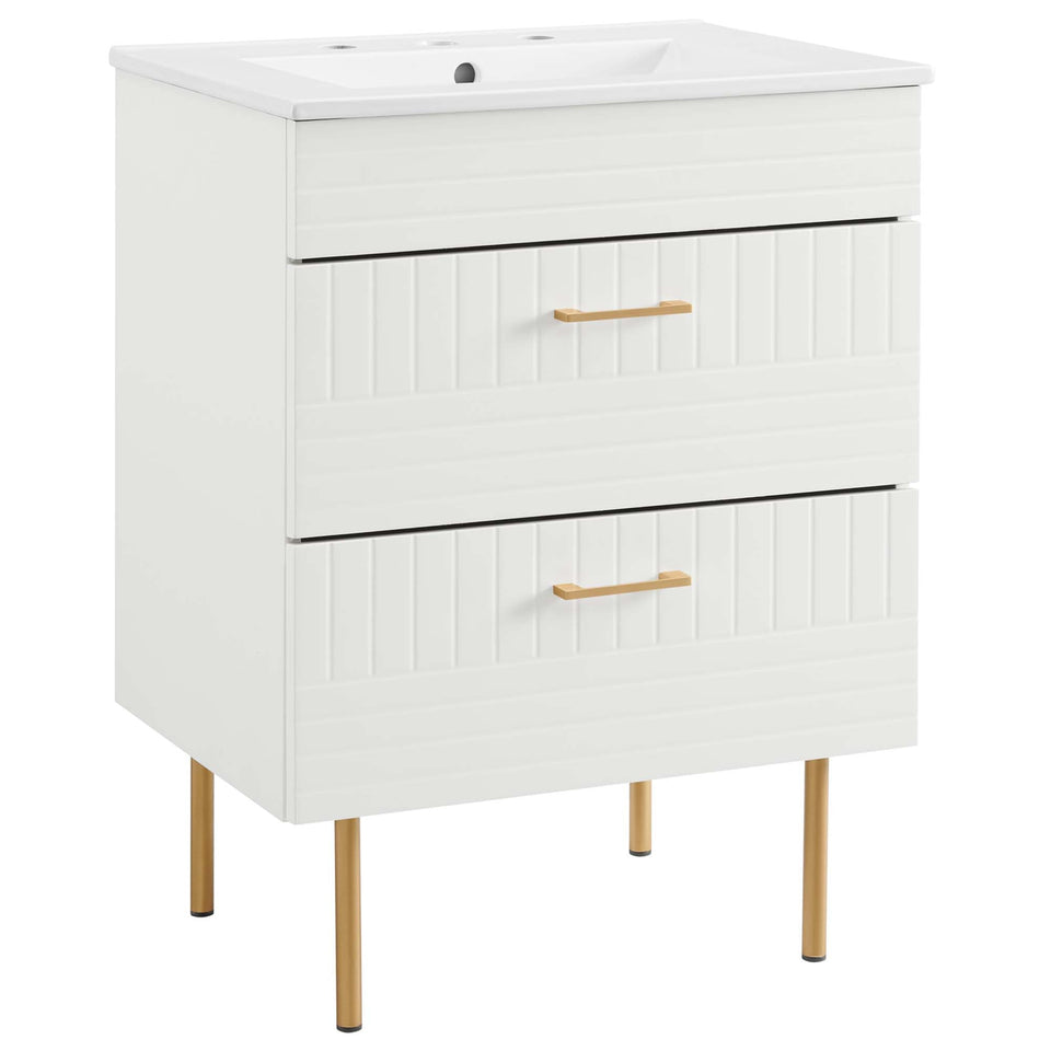 Daybreak Bathroom Vanity Basin Included by Modway