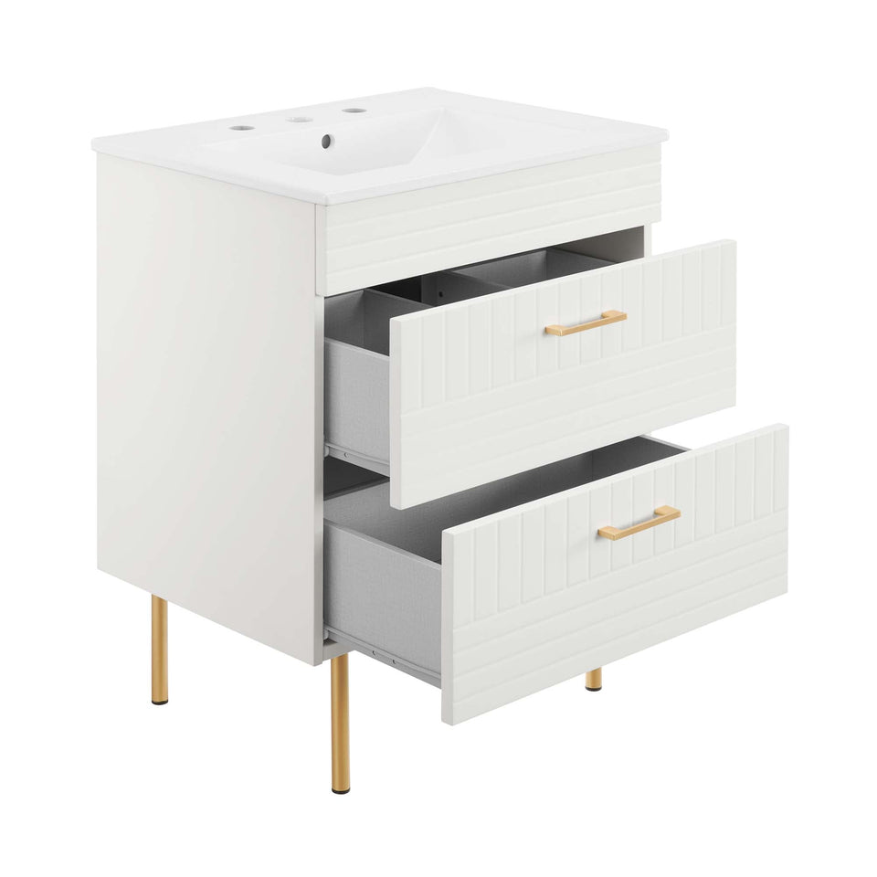 Daybreak Bathroom Vanity Basin Included by Modway