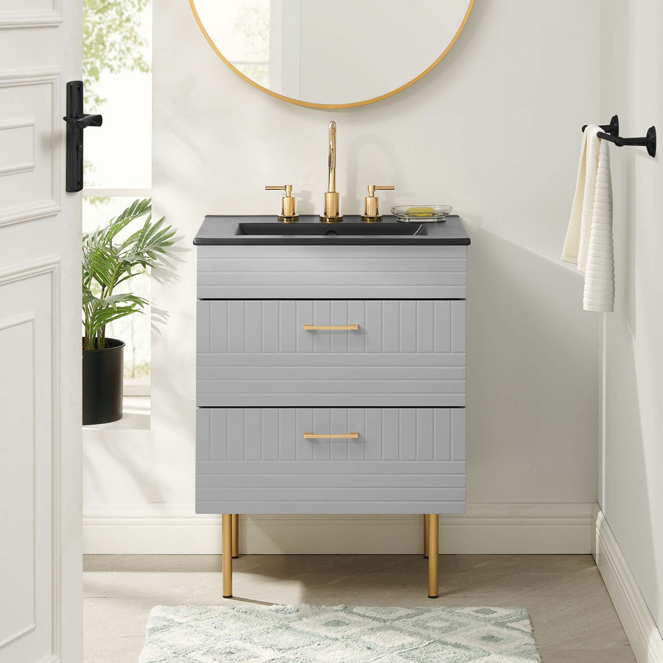 Daybreak Bathroom Vanity Basin Included by Modway
