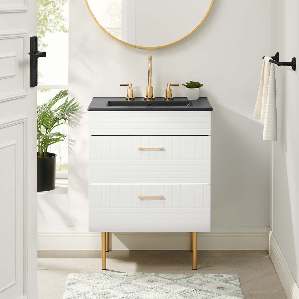 Daybreak Bathroom Vanity Basin Included by Modway