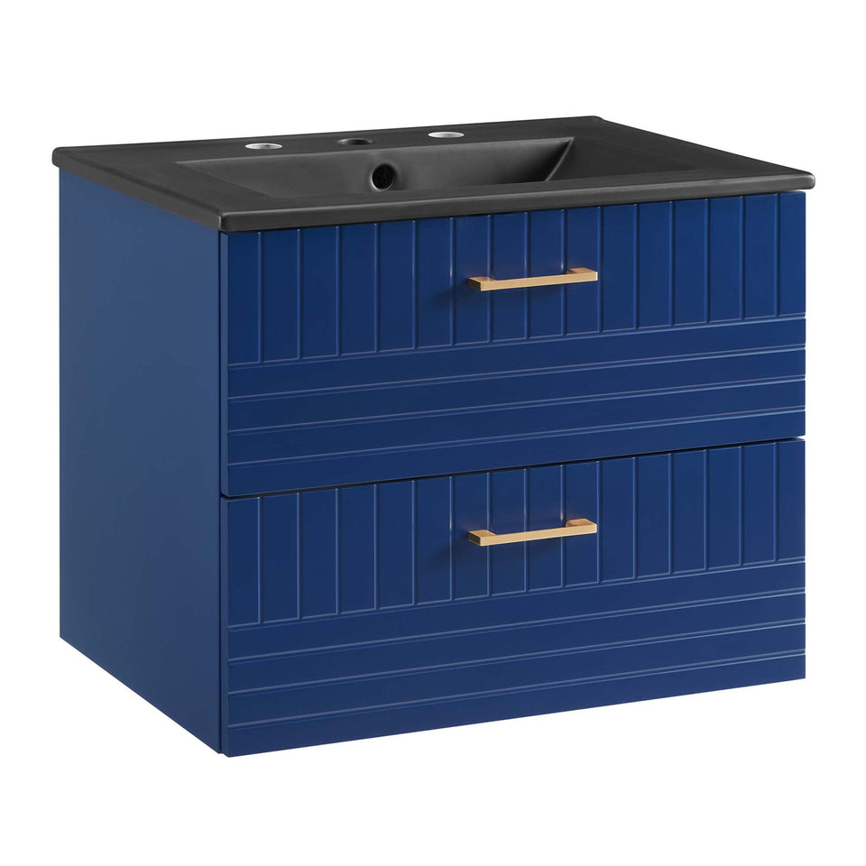 Daybreak Wall-Mount Bathroom Vanity Basin Included by Modway