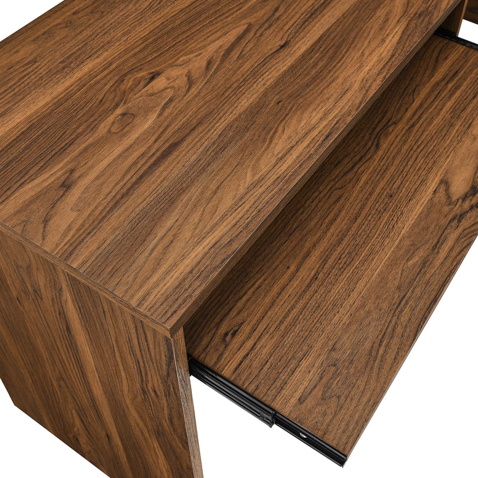 Render Wood Desk and File Cabinet Set by Modway