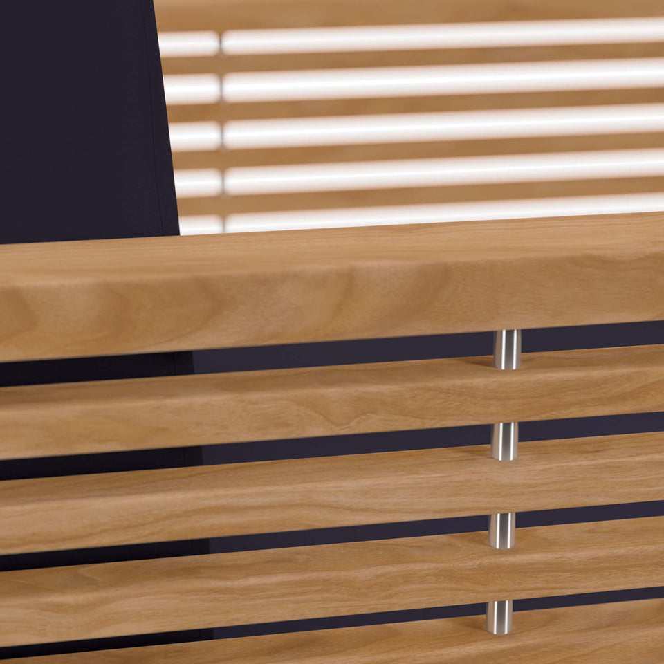 Carlsbad 6-Piece Teak Wood Outdoor Patio Set by Modway