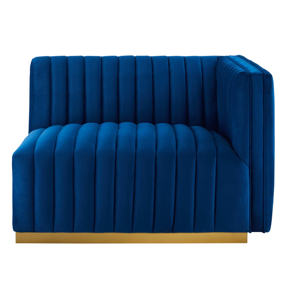 Conjure Channel Tufted Performance Velvet Loveseat by Modway