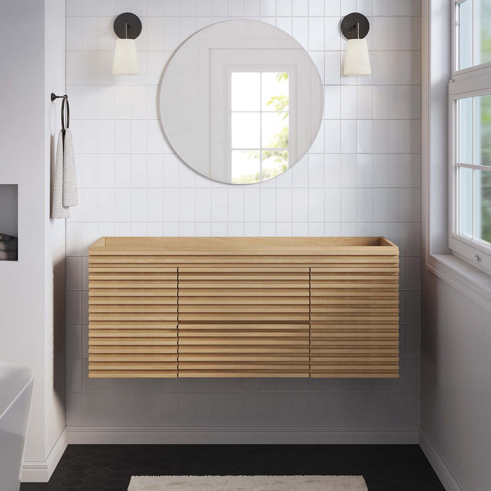 Render 48" Single Sink Compatible (Not Included) Bathroom Vanity Cabinet by Modway