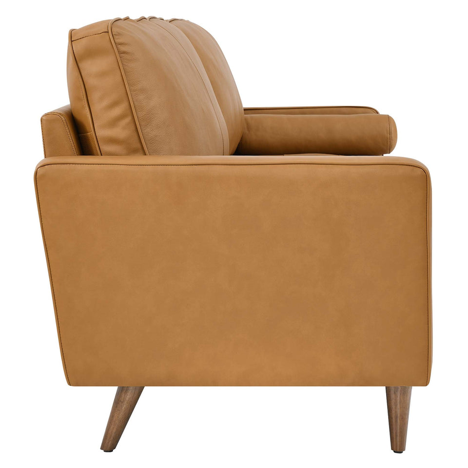 Valour 88" Leather Sofa by Modway