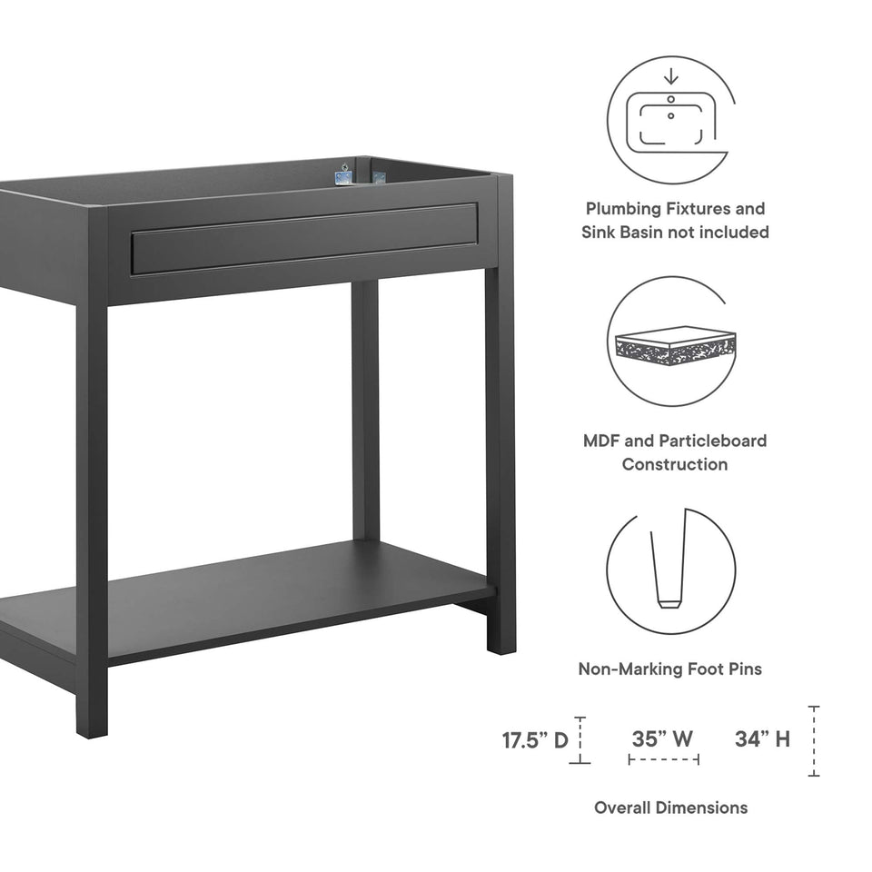 Altura Bathroom Cabinet Basin Not Included by Modway