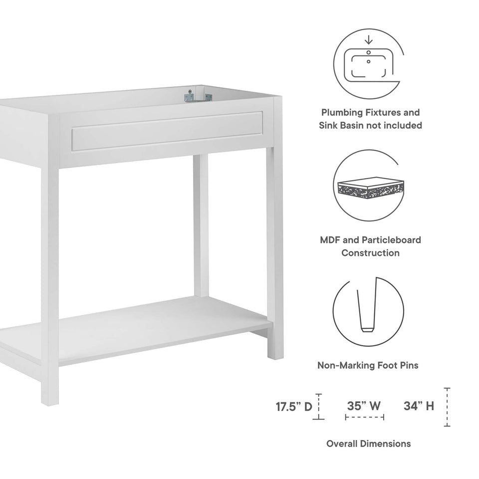 Altura Bathroom Cabinet Basin Not Included by Modway