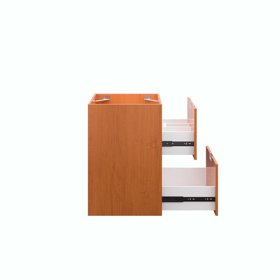 Scenic Wall-Mount Bathroom Cabinet Basin Not Included by Modway