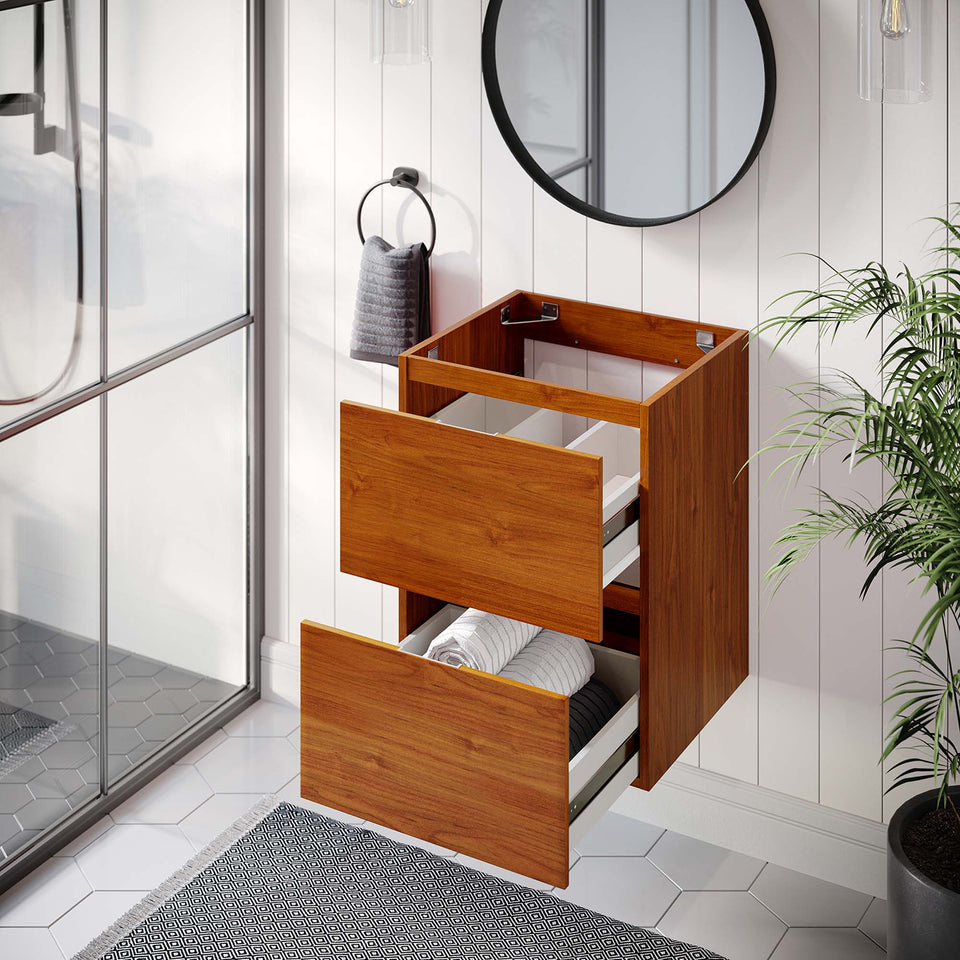 Scenic Wall-Mount Bathroom Cabinet Basin Not Included by Modway