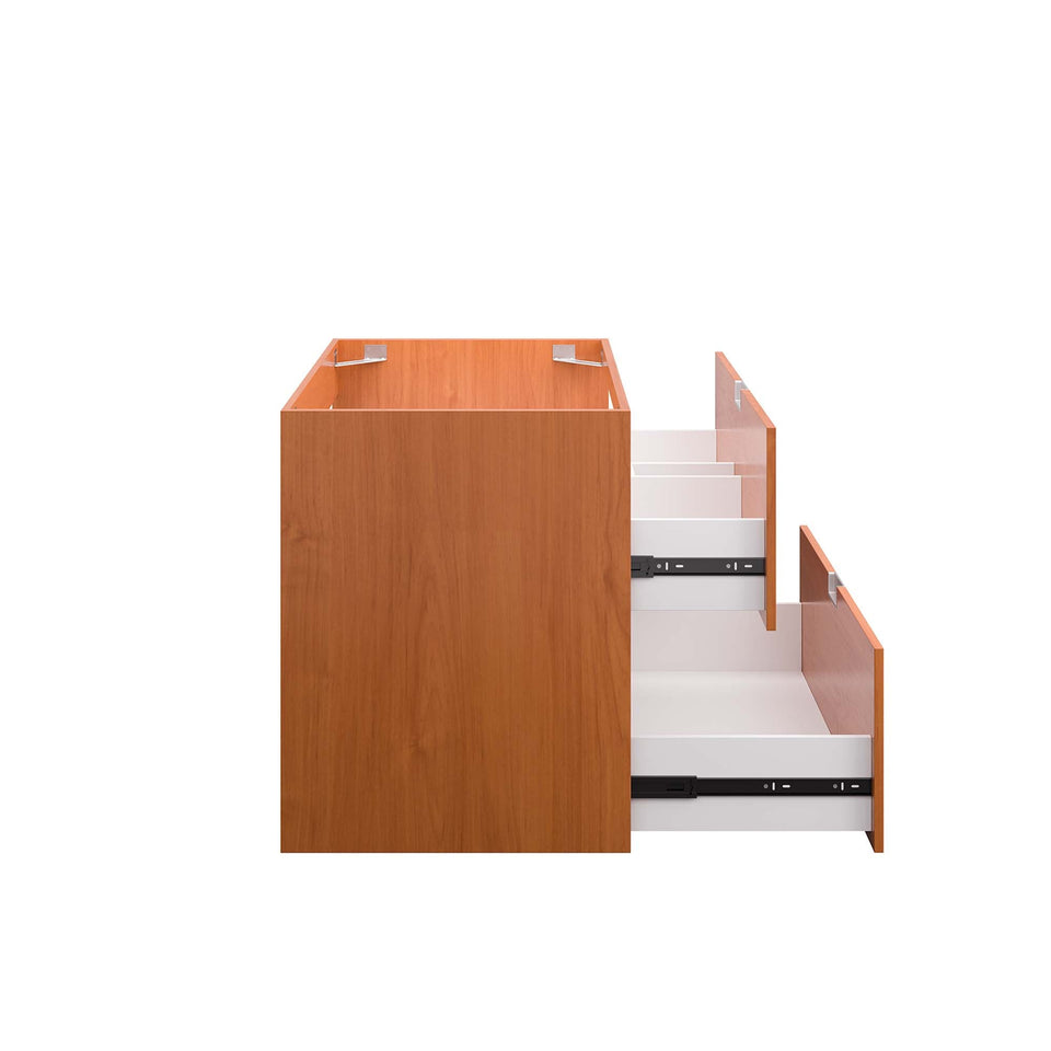 Scenic Wall-Mount Bathroom Cabinet Basin Not Included by Modway