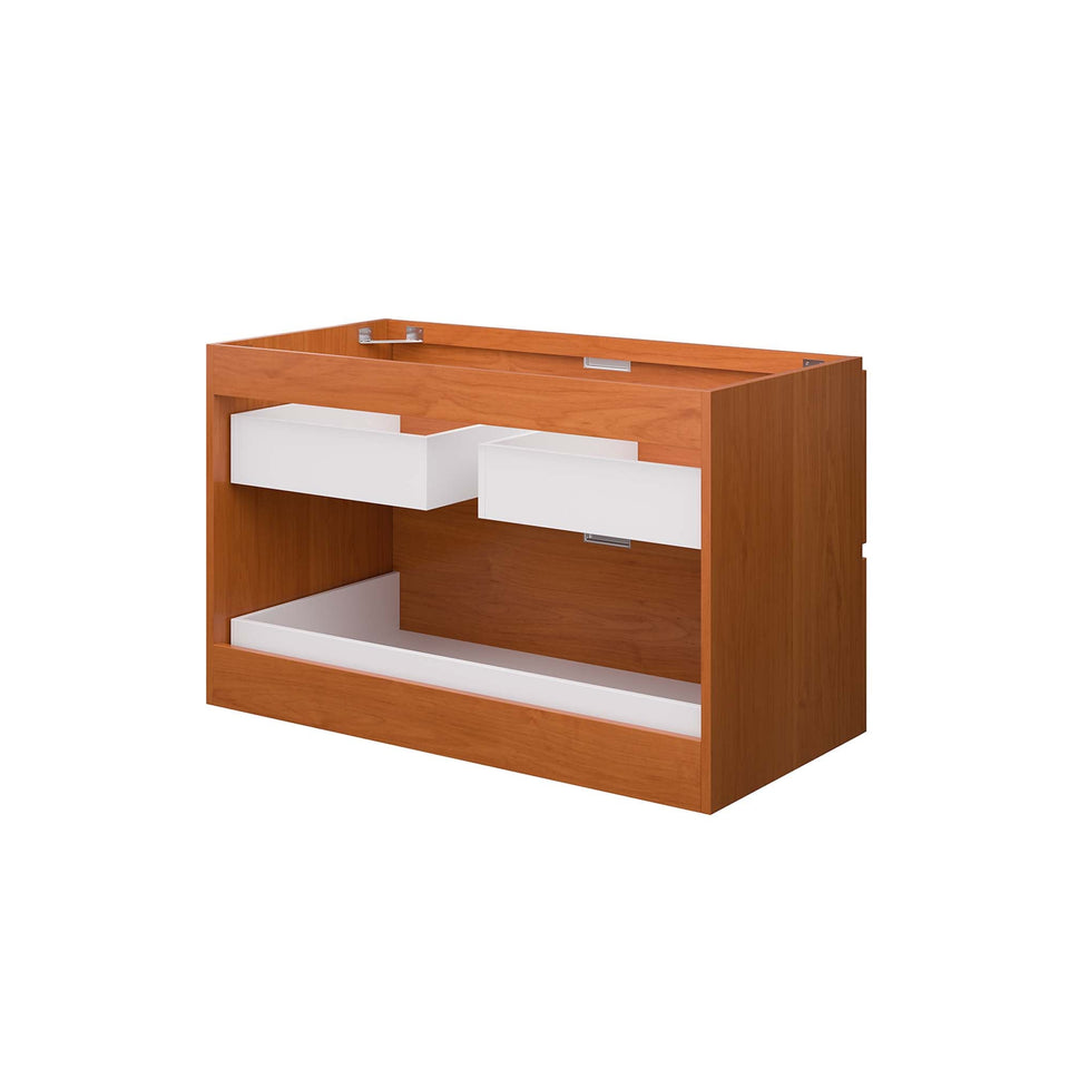 Scenic Wall-Mount Bathroom Cabinet Basin Not Included by Modway