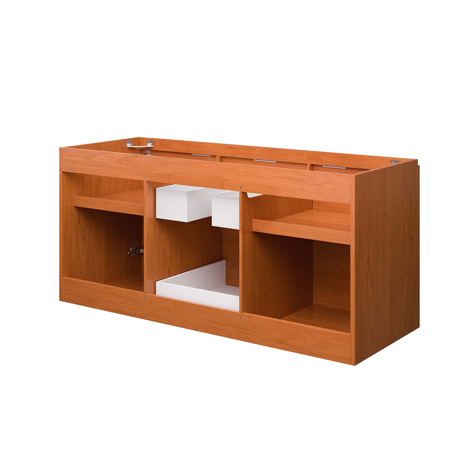 Scenic Wall-Mount Bathroom Cabinet Basin Not Included by Modway