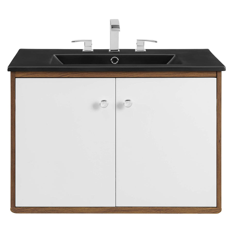 Transmit Wall-Mount Bathroom Vanity Basin Included by Modway