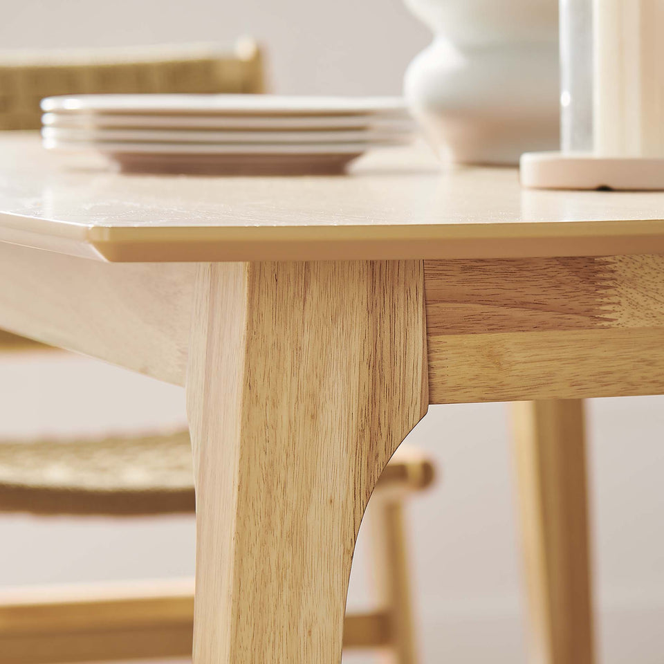 Juxtapose 63" Rectangle Dining Table by Modway