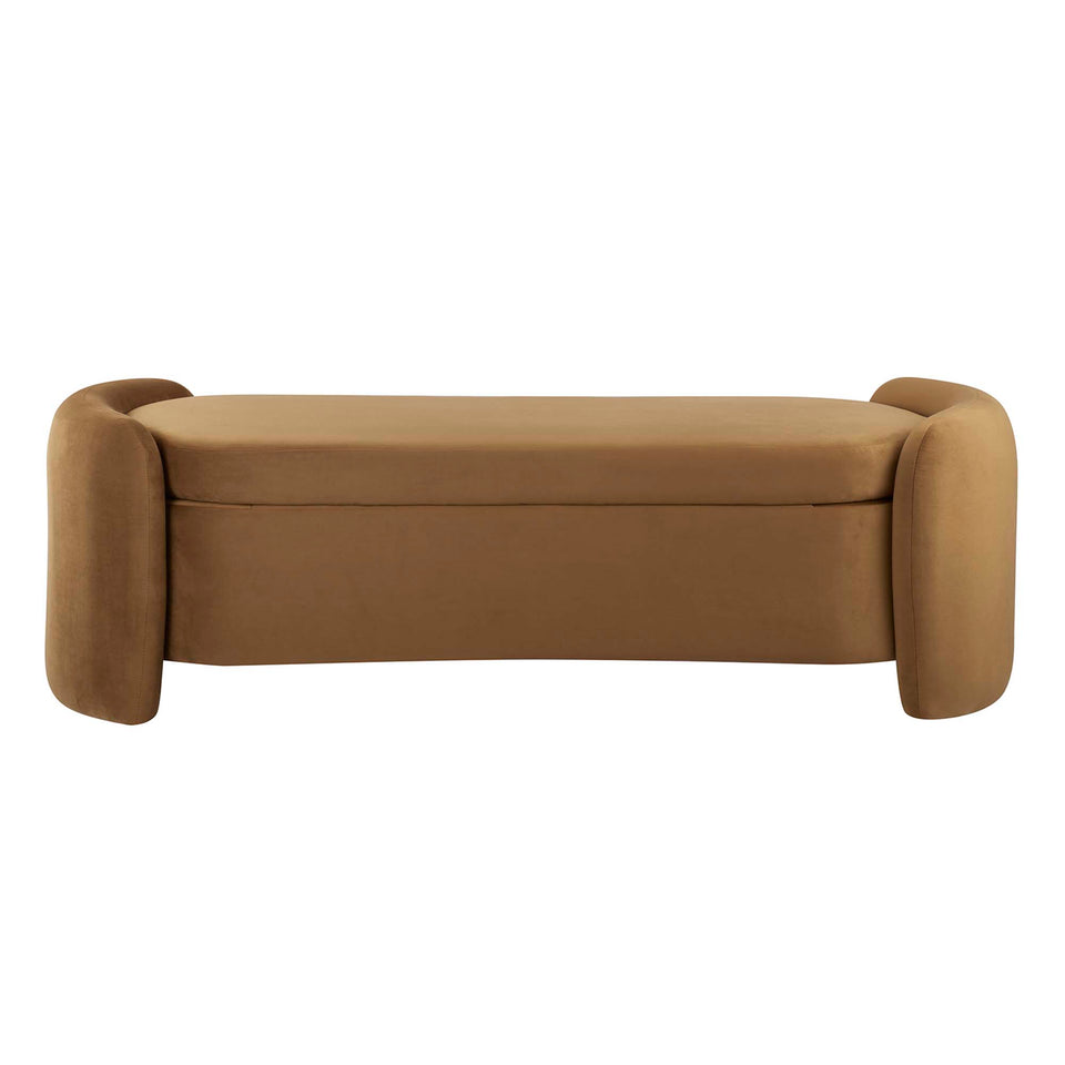 Nebula Upholstered Performance Velvet Bench by Modway