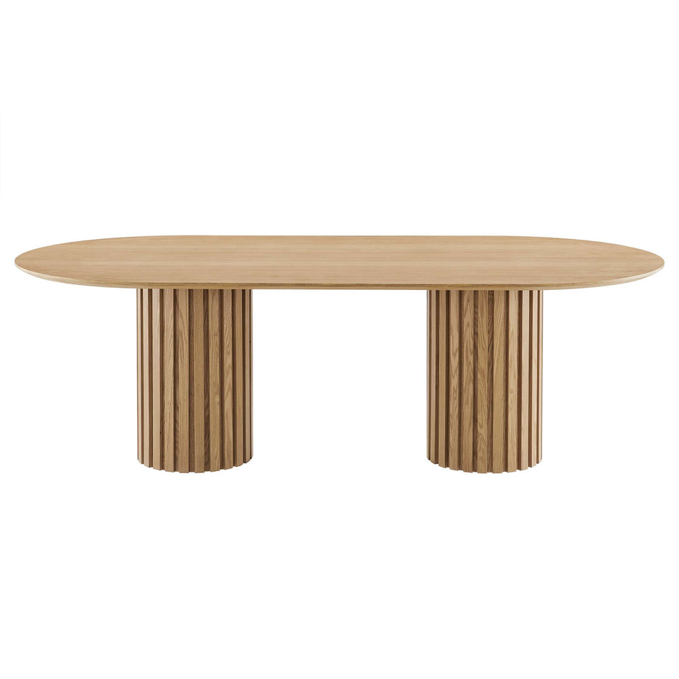 Senja 95" Oval Dining Table by Modway