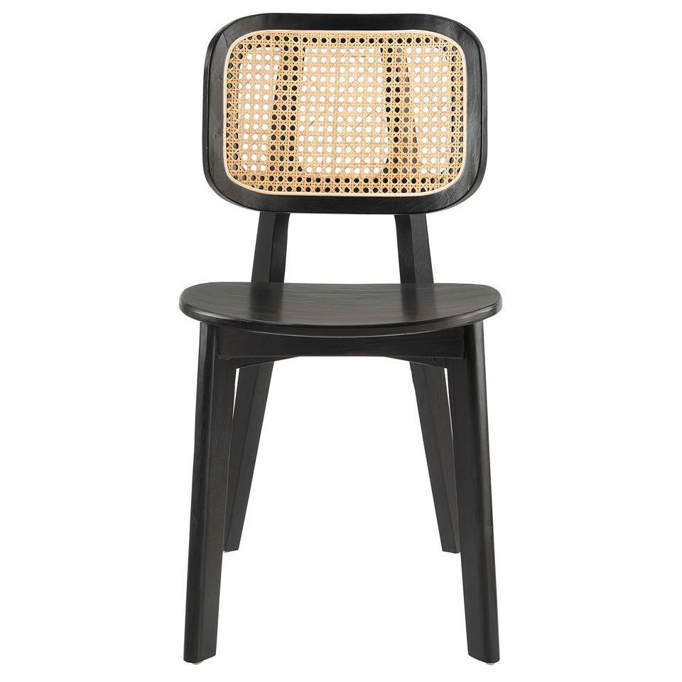 Habitat Wood Dining Side Chair Set of 2 by Modway