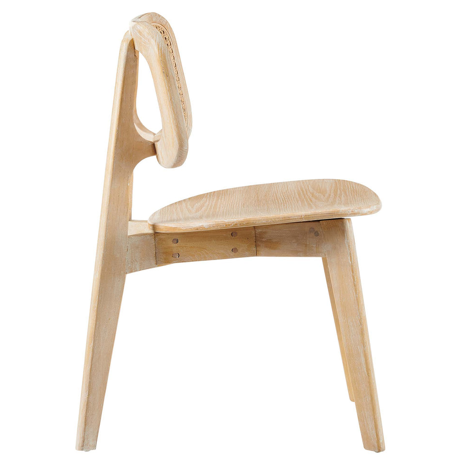 Habitat Wood Dining Side Chair Set of 2 by Modway
