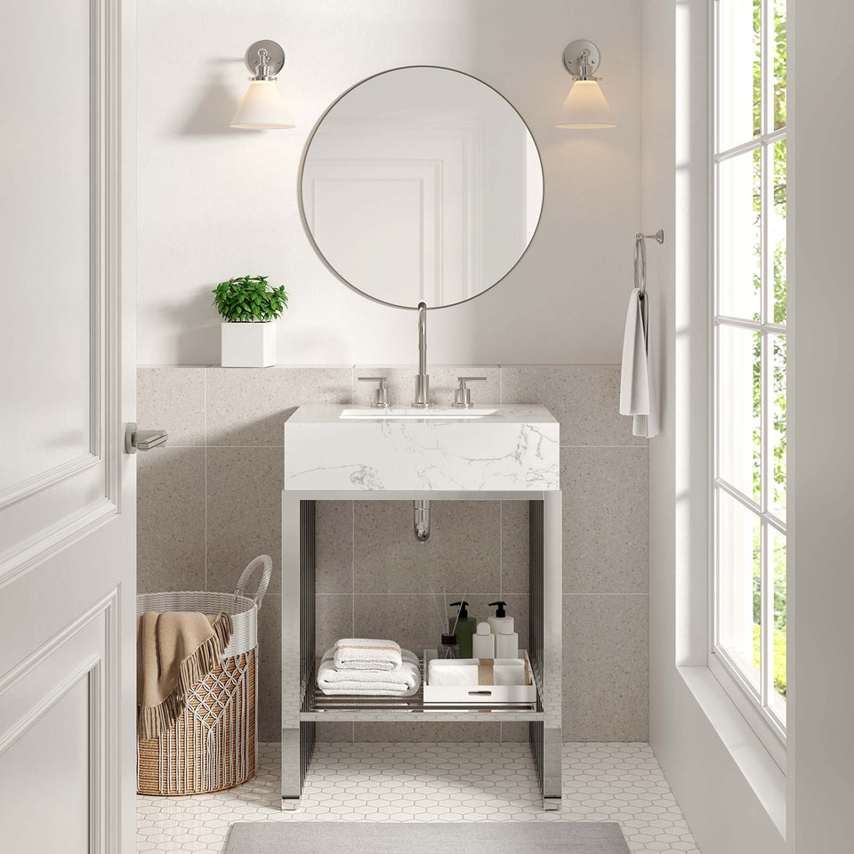 Gridiron 24" Bathroom Vanity by Modway