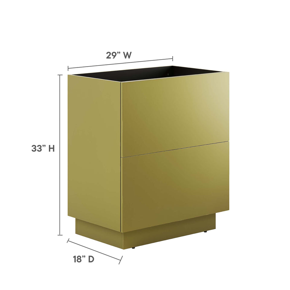 Quantum Bathroom Cabinet Basin Not Included by Modway