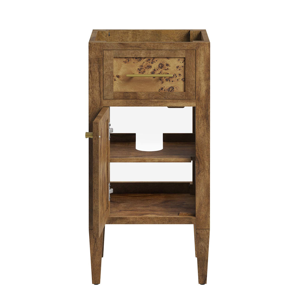 Elysian 18" Wood Bathroom Vanity Cabinet (Sink Basin Not Included) by Modway