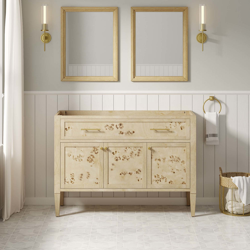 Elysian 48" Wood Bathroom Vanity Cabinet (Sink Basin Not Included) by Modway