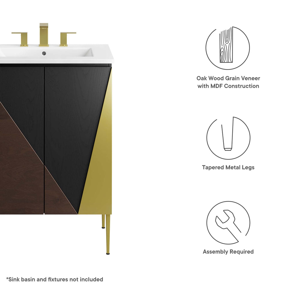 Alchemist Bathroom Cabinet Basin Not Included by Modway