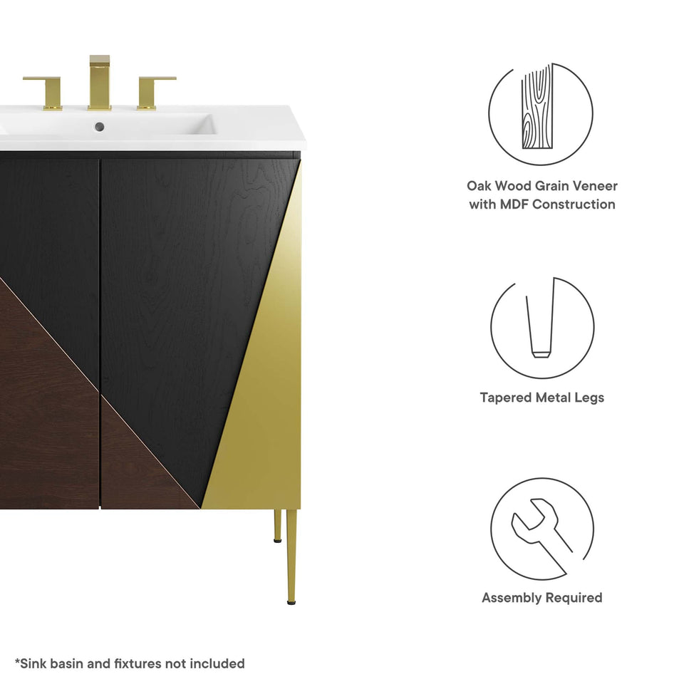 Alchemist Bathroom Cabinet Basin Not Included by Modway