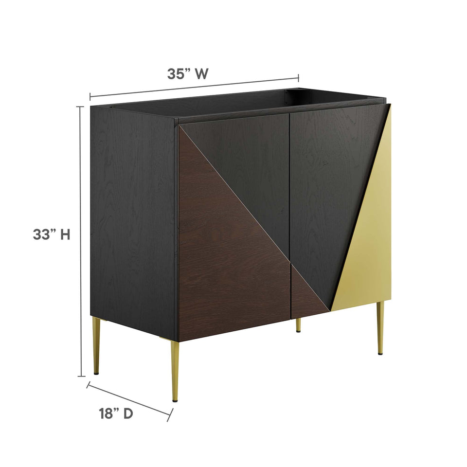 Alchemist Bathroom Cabinet Basin Not Included by Modway