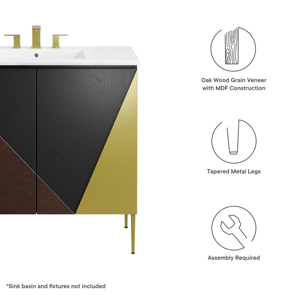 Alchemist Bathroom Cabinet Basin Not Included by Modway