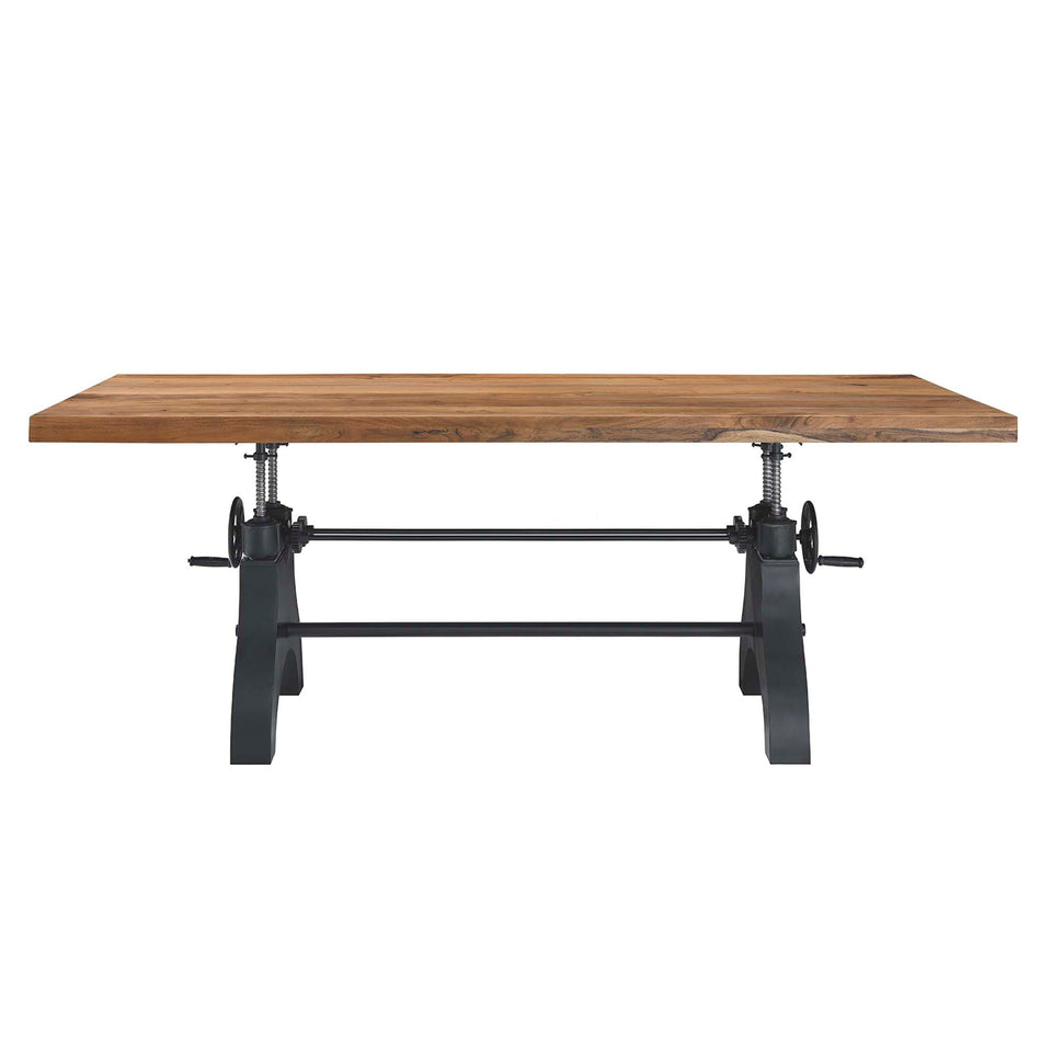 Genuine 96" Crank Adjustable Height Dining and Conference Table by Modway
