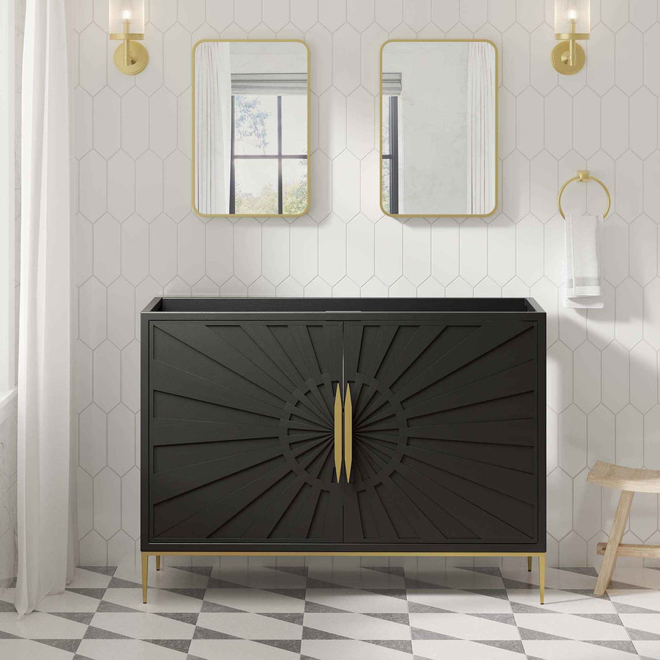 Awaken 48" Double or Single Sink Compatible (Not Included) Bathroom Vanity Cabinet by Modway
