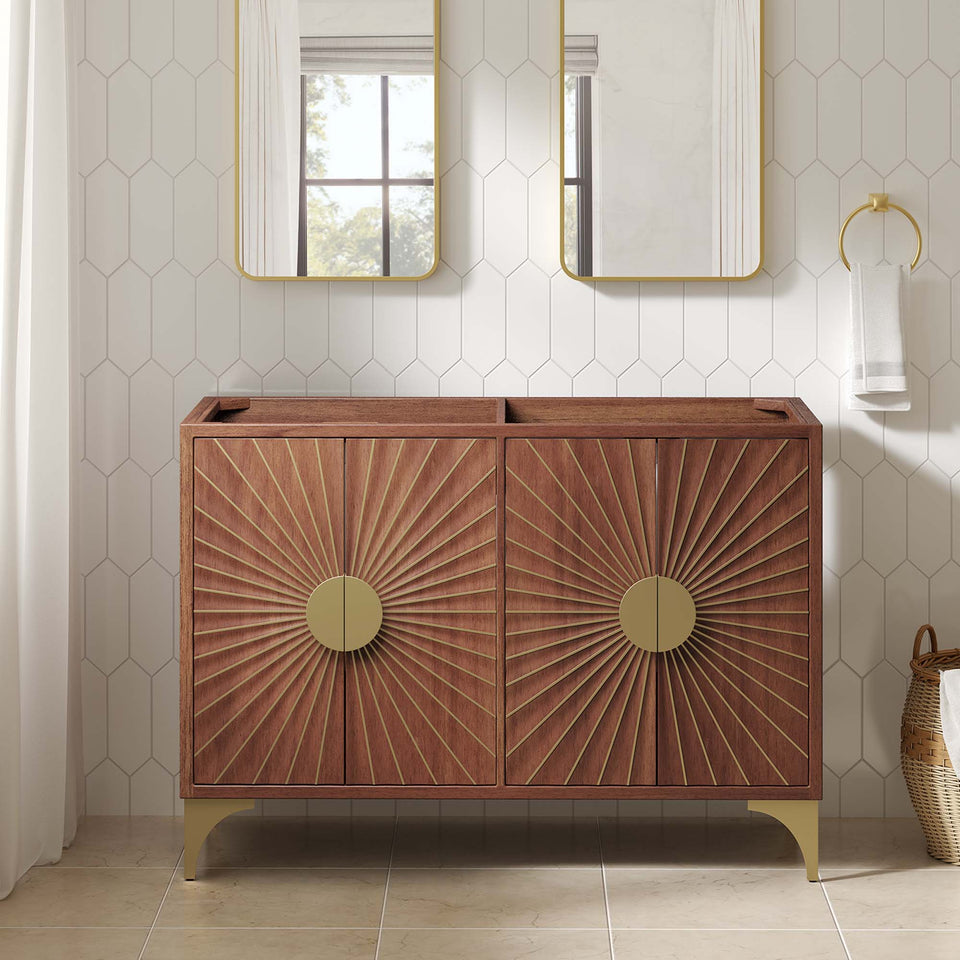 Daylight 48" Double Sink Compatible (Not Included) Bathroom Vanity Cabinet by Modway