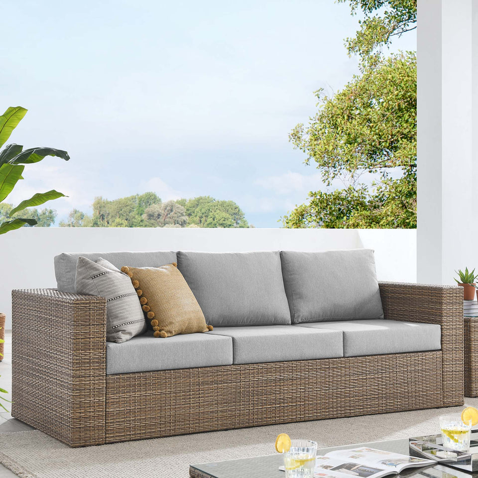 Convene Outdoor Patio Sofa by Modway