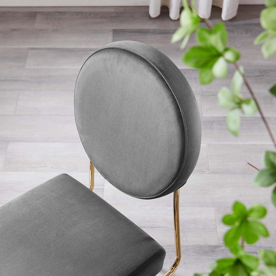 Craft Performance Velvet Dining Side Chair by Modway