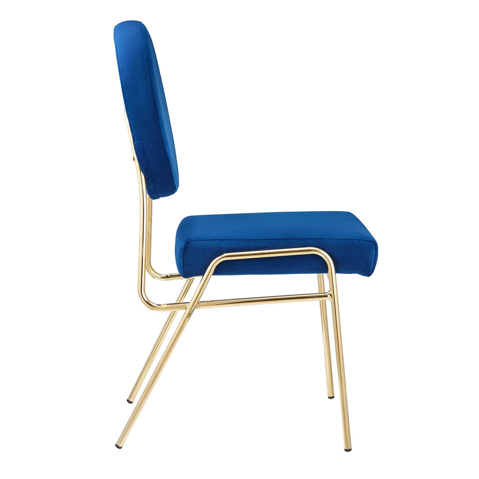 Craft Performance Velvet Dining Side Chair by Modway