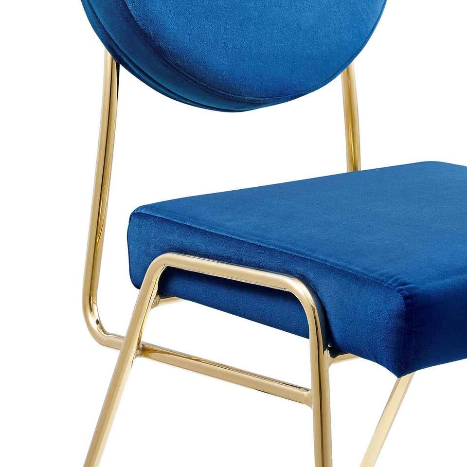 Craft Performance Velvet Dining Side Chair by Modway