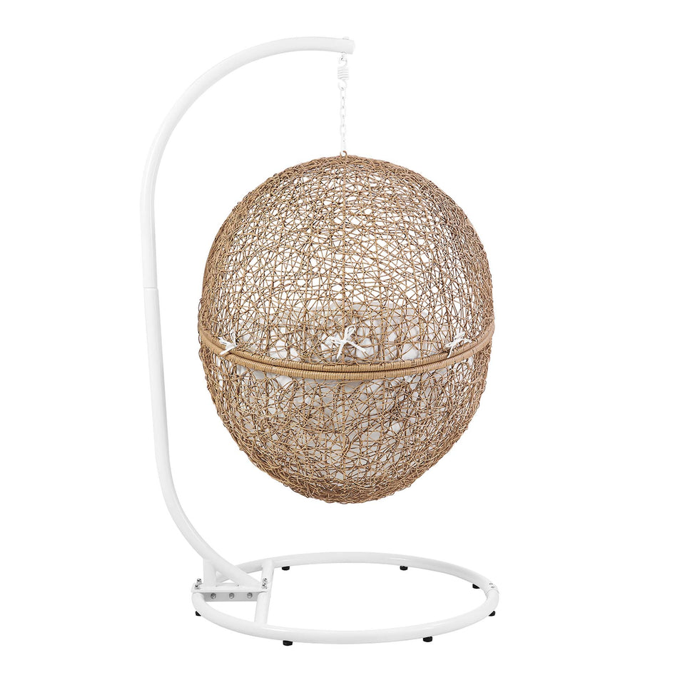 Encase Outdoor Patio Rattan Swing Chair by Modway