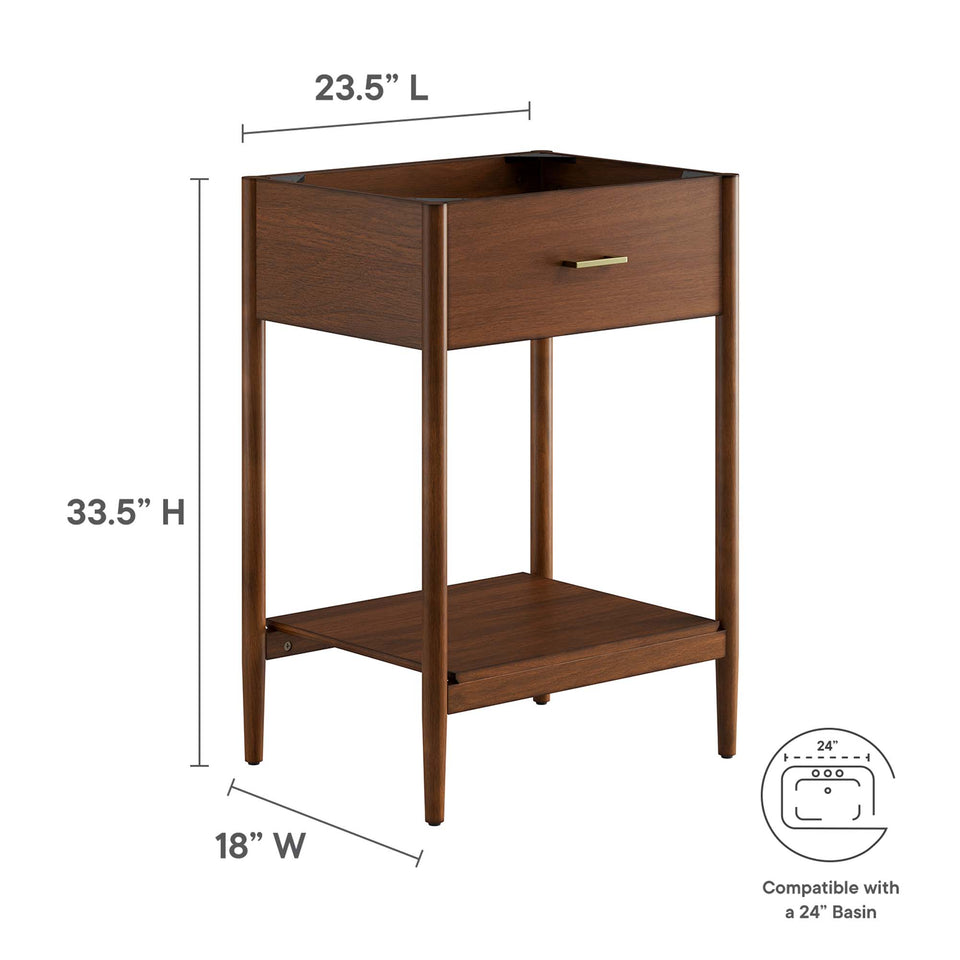 Zaire 24" Bathroom Vanity Cabinet (Sink Basin Not Included) by Modway