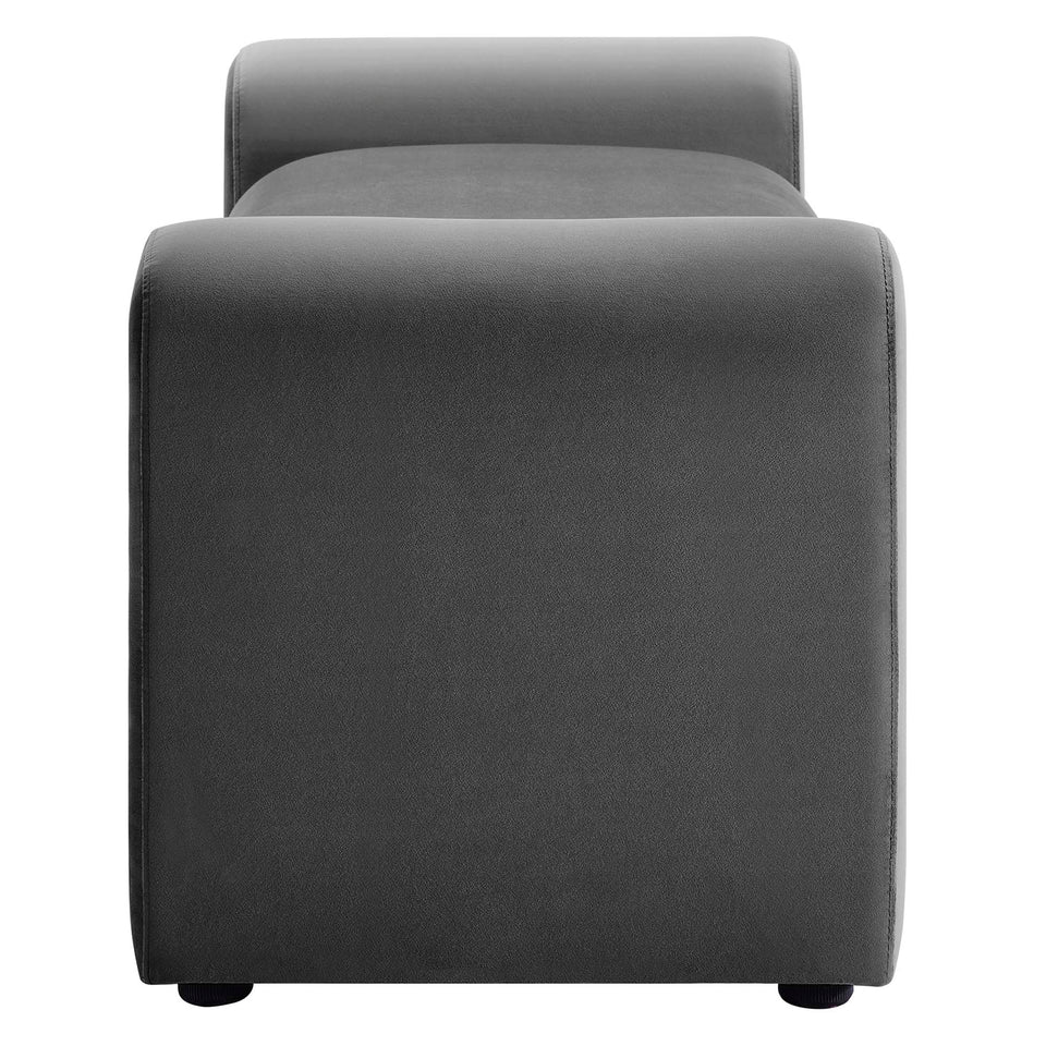 Waverly Performance Velvet Bench by Modway