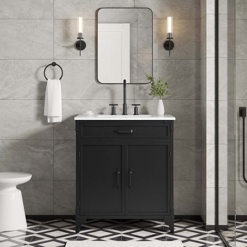 Steamforge 30" Bathroom Vanity by Modway