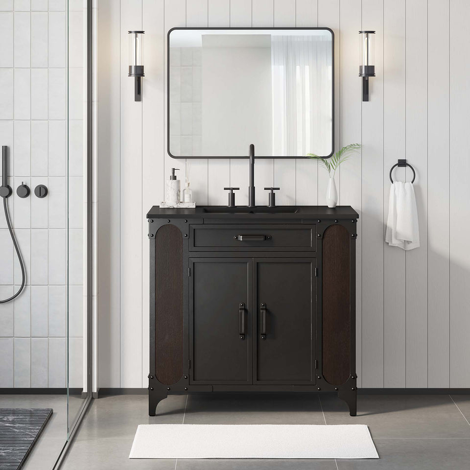 Steamforge 36" Bathroom Vanity by Modway