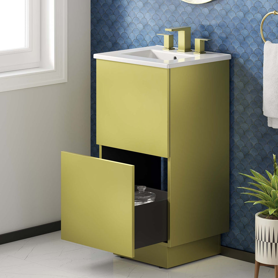 Quantum Bathroom Vanity Basin Included by Modway
